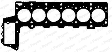 Cilinderkop pakking Payen BZ671