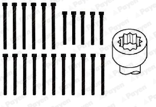 Cilinderkopboutenset Payen HBS059