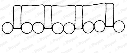 Inlaatspruitstukpakking Payen JD5805