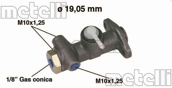 Hoofdremcilinder Metelli 05-0001