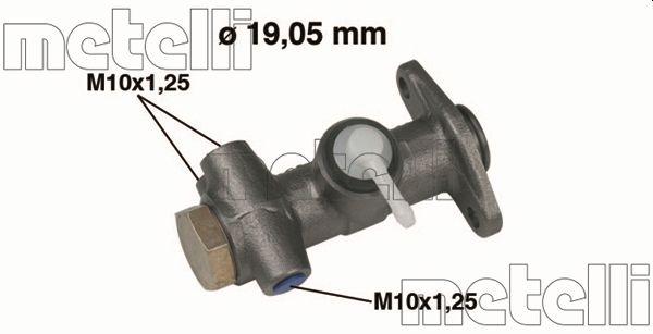 Hoofdremcilinder Metelli 05-0010