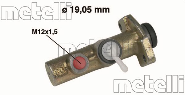 Hoofdremcilinder Metelli 05-0015