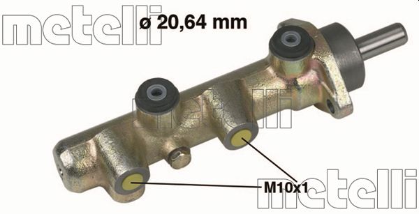 Hoofdremcilinder Metelli 05-0092