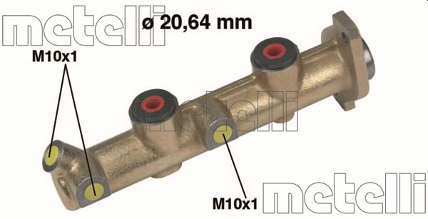 Hoofdremcilinder Metelli 05-0126