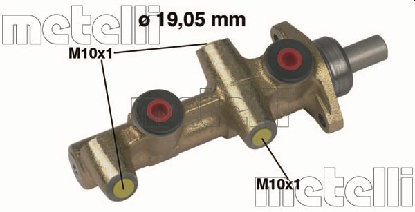 Hoofdremcilinder Metelli 05-0138