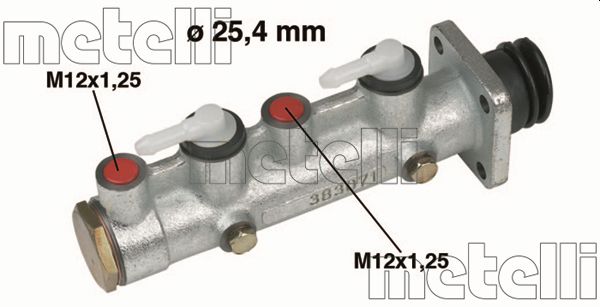 Hoofdremcilinder Metelli 05-0140