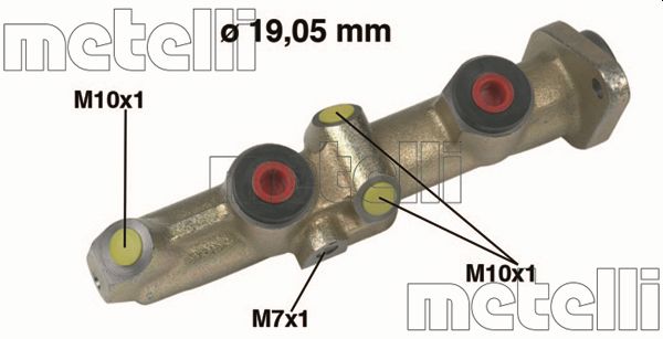 Hoofdremcilinder Metelli 05-0155