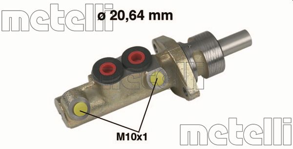 Hoofdremcilinder Metelli 05-0156