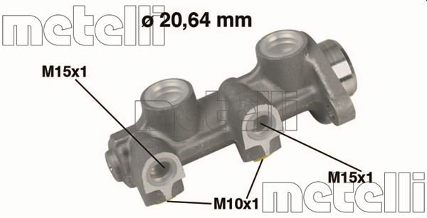 Hoofdremcilinder Metelli 05-0188