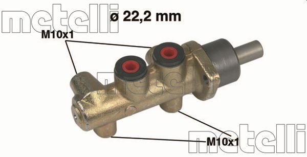 Hoofdremcilinder Metelli 05-0217