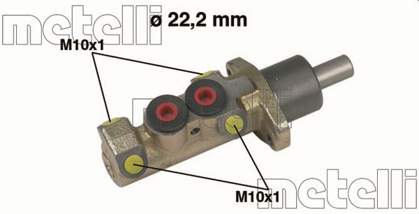 Hoofdremcilinder Metelli 05-0228