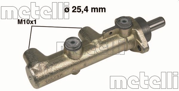 Hoofdremcilinder Metelli 05-0236