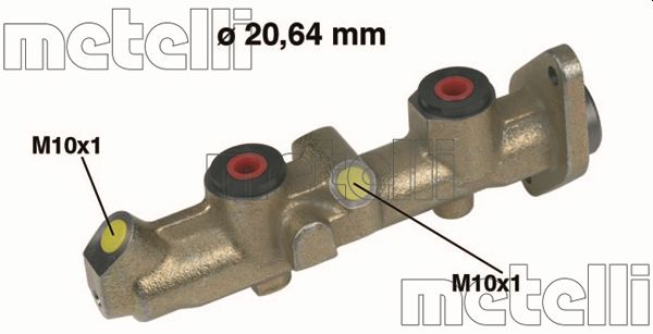 Hoofdremcilinder Metelli 05-0251