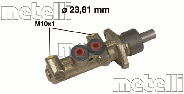 Hoofdremcilinder Metelli 05-0252