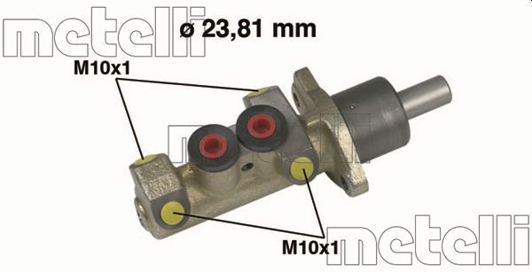 Hoofdremcilinder Metelli 05-0253