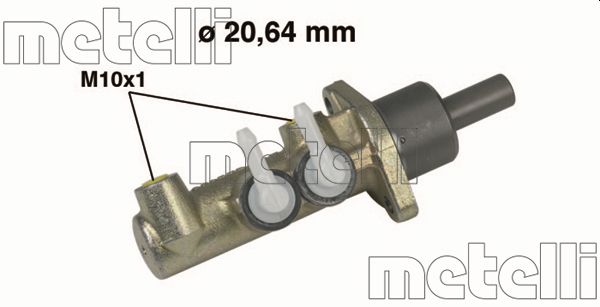 Hoofdremcilinder Metelli 05-0273