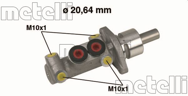 Hoofdremcilinder Metelli 05-0277