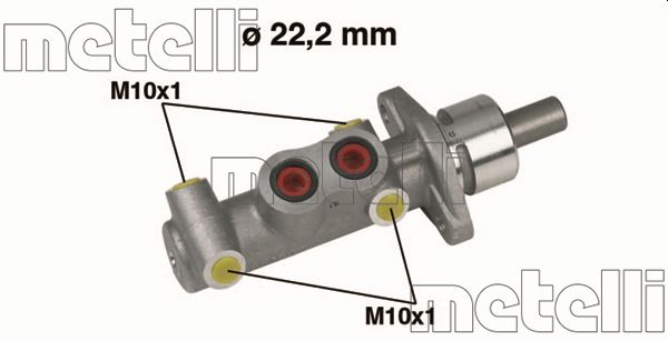 Hoofdremcilinder Metelli 05-0290