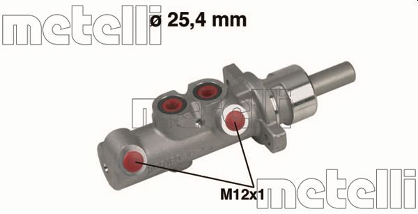 Hoofdremcilinder Metelli 05-0314