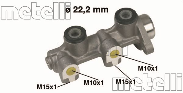 Hoofdremcilinder Metelli 05-0336