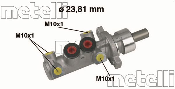 Hoofdremcilinder Metelli 05-0361