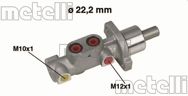 Hoofdremcilinder Metelli 05-0365