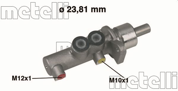 Hoofdremcilinder Metelli 05-0378