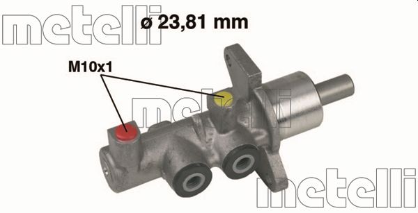 Hoofdremcilinder Metelli 05-0379