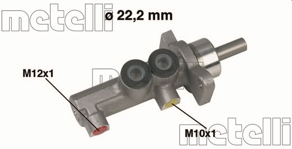 Hoofdremcilinder Metelli 05-0381