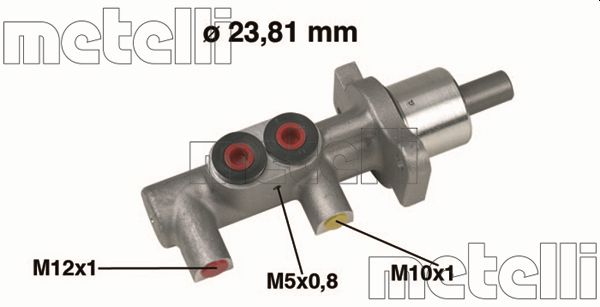 Hoofdremcilinder Metelli 05-0382