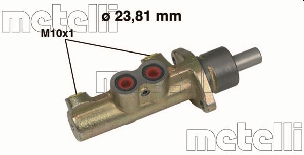 Hoofdremcilinder Metelli 05-0411