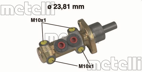 Hoofdremcilinder Metelli 05-0418