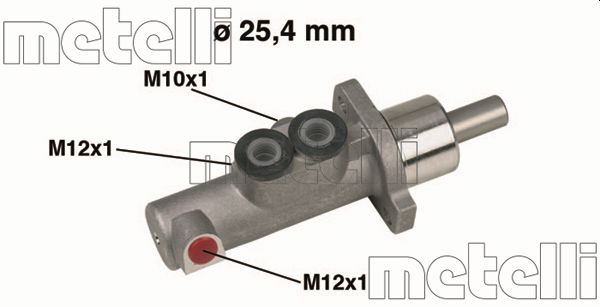 Hoofdremcilinder Metelli 05-0440