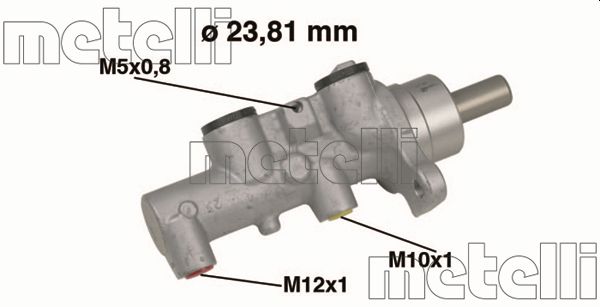 Hoofdremcilinder Metelli 05-0462