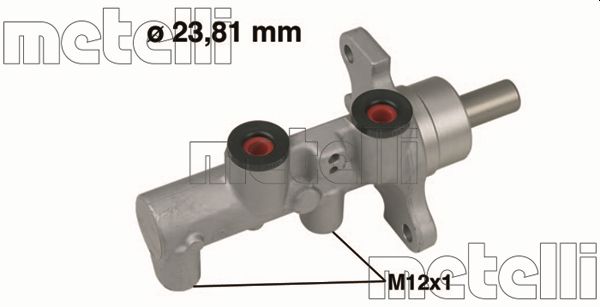 Hoofdremcilinder Metelli 05-0568