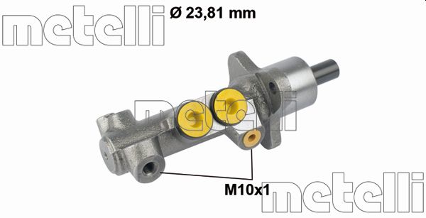 Hoofdremcilinder Metelli 05-0599