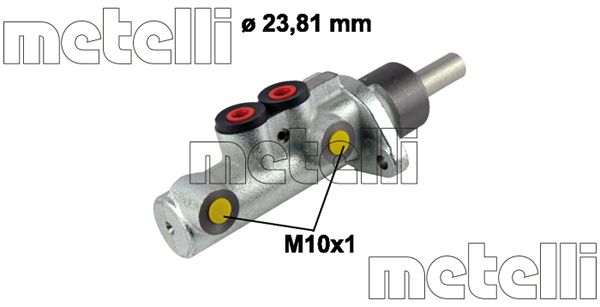 Hoofdremcilinder Metelli 05-0601