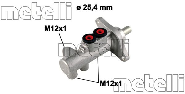 Hoofdremcilinder Metelli 05-0609