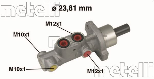 Hoofdremcilinder Metelli 05-0631