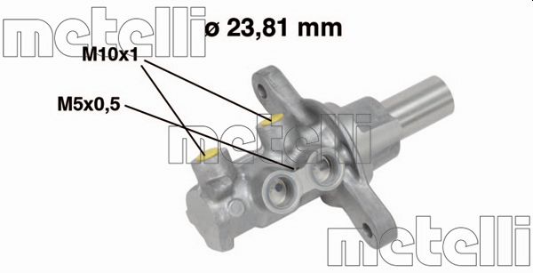 Hoofdremcilinder Metelli 05-0680