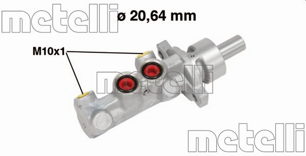 Hoofdremcilinder Metelli 05-0709