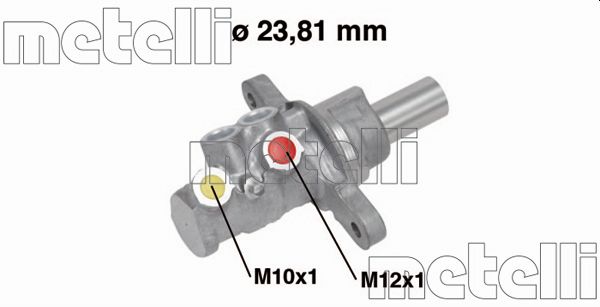 Hoofdremcilinder Metelli 05-0724