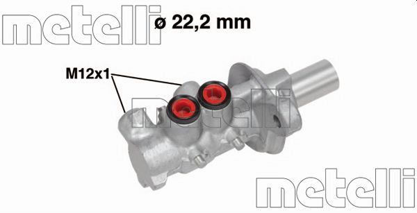 Hoofdremcilinder Metelli 05-0757