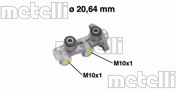 Hoofdremcilinder Metelli 05-0760