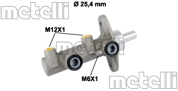 Hoofdremcilinder Metelli 05-0819