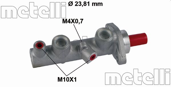 Hoofdremcilinder Metelli 05-0854