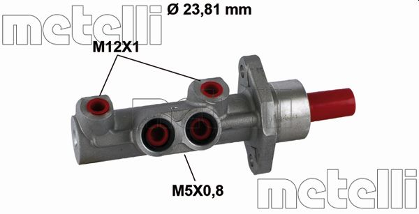 Hoofdremcilinder Metelli 05-0869