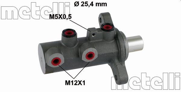 Hoofdremcilinder Metelli 05-0872