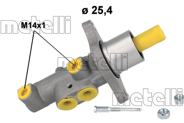 Hoofdremcilinder Metelli 05-1185