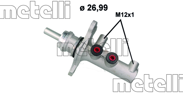 Hoofdremcilinder Metelli 05-1188